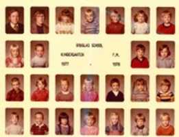 Free download Douglas Elementary School, Afternoon Kindergarten Class,1977-78 free photo or picture to be edited with GIMP online image editor
