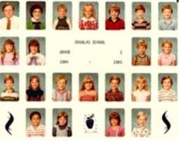 Free download Douglas Elemetnary School, 1st Grade, 1984-85 free photo or picture to be edited with GIMP online image editor