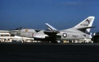 Free download Douglas KA-3B Sky Warrior 147648 VAK-208 NAS Alameda 8Aug82 Peter B Lewis free photo or picture to be edited with GIMP online image editor