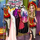 Tela Dove Halloween Dolly Dress Up para extensão da loja virtual do Chrome no OffiDocs Chromium