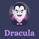 Dracula Chrome Theme  screen for extension Chrome web store in OffiDocs Chromium