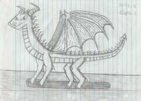 Descarga gratuita Dragon Drawing 10/24/16 foto o imagen gratis para editar con el editor de imágenes en línea GIMP