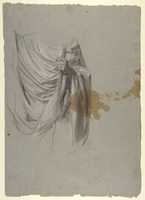 Free download Drapery Study for Saint Remi (middle register; study for wall paintings in the Chapel of Saint Remi, Sainte-Clotilde, Paris, 1858) free photo or picture to be edited with GIMP online image editor