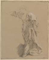 دانلود رایگان Drapery Study of a Woman with an Outstretched عکس یا عکس رایگان برای ویرایش با ویرایشگر تصویر آنلاین GIMP