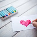 Draw love  screen for extension Chrome web store in OffiDocs Chromium
