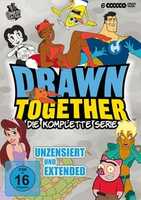 Free download Drawn Together The Complete Series ( Dave Jeser, Matthew Silverstein, Jordan Young, 2004 2007) German DVD Cover Art free photo or picture to be edited with GIMP online image editor