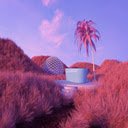 Dreamy Pink Oasis  screen for extension Chrome web store in OffiDocs Chromium