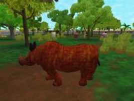 Free download DreamZoo2 - Sumatran Rhino (SpinoSquad) free photo or picture to be edited with GIMP online image editor