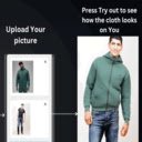 DressUp: Virtual Try On  screen for extension Chrome web store in OffiDocs Chromium