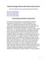 Free download Dr. Johanna Budwig Cancer Cures free photo or picture to be edited with GIMP online image editor
