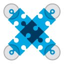DroneBlocks  screen for extension Chrome web store in OffiDocs Chromium
