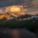 Drone Shot of an Island with Scenic Mountains  screen for extension Chrome web store in OffiDocs Chromium
