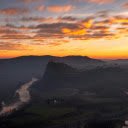 Drone Shot of a Picturesque Sunset  screen for extension Chrome web store in OffiDocs Chromium