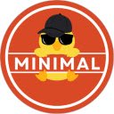 DuckDuckGo Minimal Theme  screen for extension Chrome web store in OffiDocs Chromium