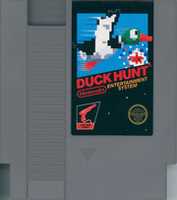 Free download Duck Hunt [NES-DH-USA] (Nintendo NES) - Cart Scans free photo or picture to be edited with GIMP online image editor