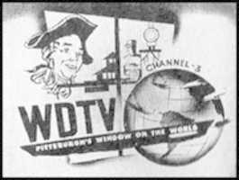 Unduh gratis DuMont Network, WDTV Pittsburgh ID Card foto atau gambar gratis untuk diedit dengan editor gambar online GIMP