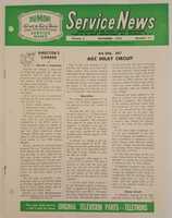 Free download DuMont Service News (Nov. 1953) free photo or picture to be edited with GIMP online image editor