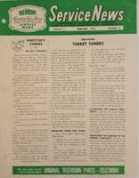 Download grátis DuMont Television Service News, fevereiro de 1953, foto ou imagem gratuita a ser editada com o editor de imagens online GIMP