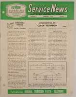 Free download DuMont Television Service News (Jan. 1954) free photo or picture to be edited with GIMP online image editor