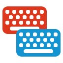 Pantalla DuoKeyboard para extensión Chrome web store en OffiDocs Chromium