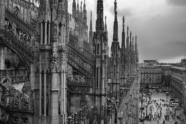 تحميل مجاني Duomo di Milano Minaret Duomo Milan صورة مجانية ليتم تحريرها باستخدام محرر الصور المجاني على الإنترنت GIMP
