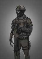 Free download (Duplicate) Modern Soldier - Concept Art free photo or picture to be edited with GIMP online image editor