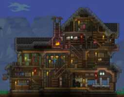 Free download (Duplicate) Terraria Hardmode Base - Screenshot free photo or picture to be edited with GIMP online image editor