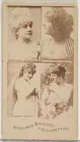 Free download Dutailly, Variettees/ Gillet, Opera Comique/ Carmen, Gaitee, from the Actors and Actresses series (N45, Type 4) for Virginia Brights Cigarettes free photo or picture to be edited with GIMP online image editor