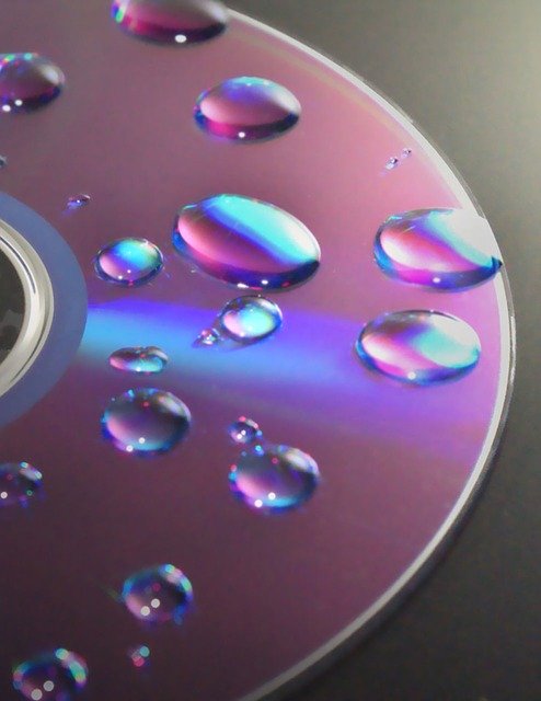 Descărcare gratuită dvd cd disc disc picătură apă imagine gratuită pentru a fi editată cu editorul de imagini online gratuit GIMP