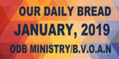 Free download DVLV OUR DAILY BREAD-JANUARY, 2019-ODBMINISTRY free photo or picture to be edited with GIMP online image editor