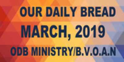 Free download DVLV OUR DAILY BREAD-MARCH, 2019-ODBMINISTRY free photo or picture to be edited with GIMP online image editor