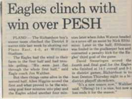 Free download Eagles Cling with win over PESH free photo or picture to be edited with GIMP online image editor