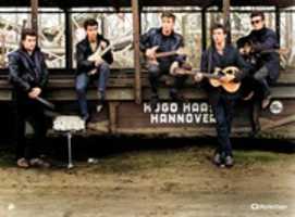 Free download Early Beatles Colorized free photo or picture to be edited with GIMP online image editor