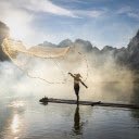 Early morning fishing  screen for extension Chrome web store in OffiDocs Chromium