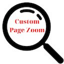 Easily Custom Page Zoom  screen for extension Chrome web store in OffiDocs Chromium