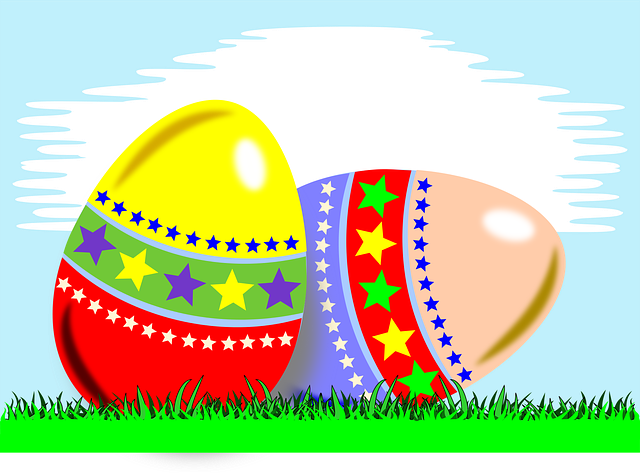 Безкоштовно завантажити різнокольорові пасхальні яйця - Безкоштовна векторна графіка на Pixabay, безкоштовна ілюстрація для редагування за допомогою безкоштовного онлайн-редактора зображень GIMP