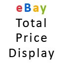eBay Total Price Display  screen for extension Chrome web store in OffiDocs Chromium