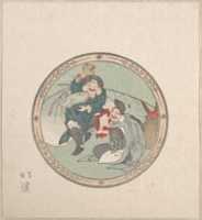 Free download Ebisu and Daikoku; Two of the Seven Gods of Good Fortune free photo or picture to be edited with GIMP online image editor