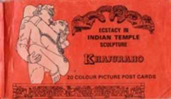 Libreng download Ecstacy sa Indian Temple Sculpture. 20 Color Picture Post Cards libreng larawan o larawan na ie-edit gamit ang GIMP online na editor ng imahe