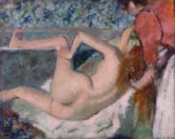 Free download Edgar Degas, After The Bath free photo or picture to be edited with GIMP online image editor