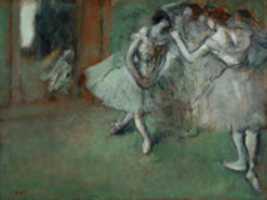 Free download Edgar Degas, A Group Of Dancers free photo or picture to be edited with GIMP online image editor
