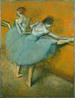 Free download Edgar Degas, Dancers At The Barre free photo or picture to be edited with GIMP online image editor