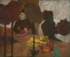 Free download Edgar Degas, The Milliners free photo or picture to be edited with GIMP online image editor