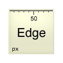 Edge: The Web Ruler  screen for extension Chrome web store in OffiDocs Chromium