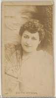 Free download Edith Hyman, from the Actors and Actresses series (N45, Type 8) for Virginia Brights Cigarettes free photo or picture to be edited with GIMP online image editor