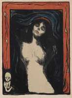 Free download Edvard Munch, Madonna free photo or picture to be edited with GIMP online image editor