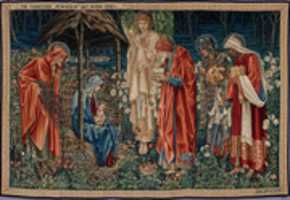 Free download Edward Burne Jones, The Adoration Of The Magi free photo or picture to be edited with GIMP online image editor