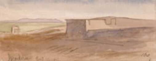 Free download Edward Lear, Dendera free photo or picture to be edited with GIMP online image editor