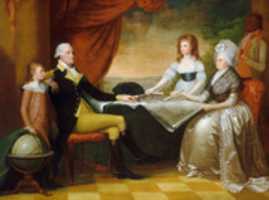 Free download Edward Savage, The Washington Family free photo or picture to be edited with GIMP online image editor