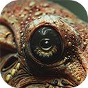 eel headed sea creature with very large eyes  screen for extension Chrome web store in OffiDocs Chromium